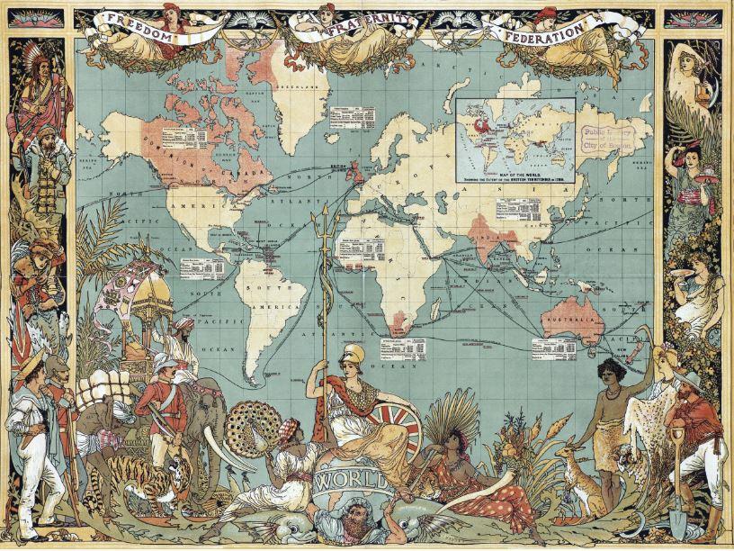 نقشه جهان تاریخی