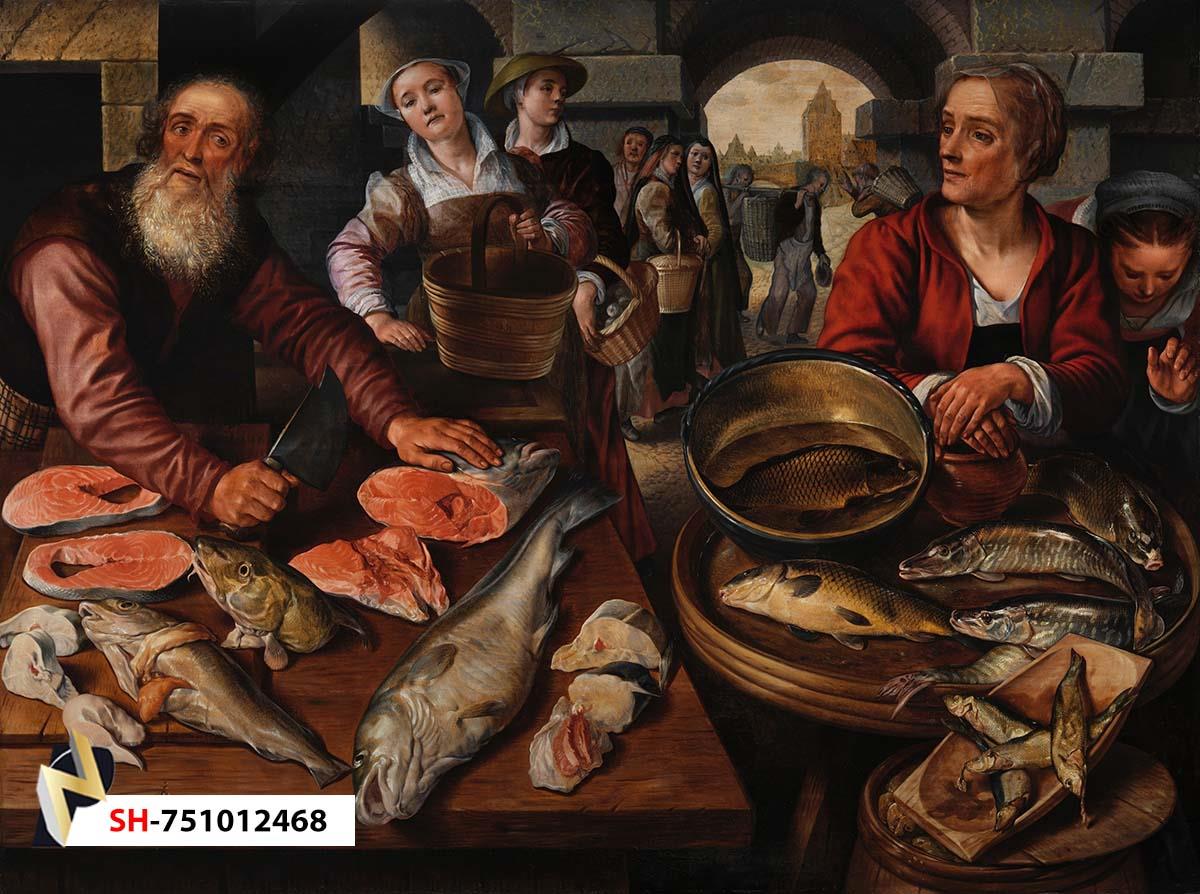 بازارچه قدمی - ماهی فروش
